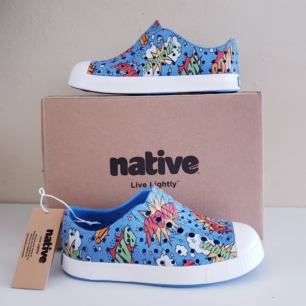 NATIVE BNIB Boom Pow Jefferson Child/Junior - C8 Toddler